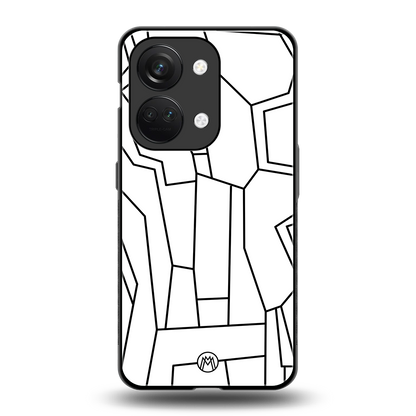 mosaic back phone cover | glass case for oneplus nord 3