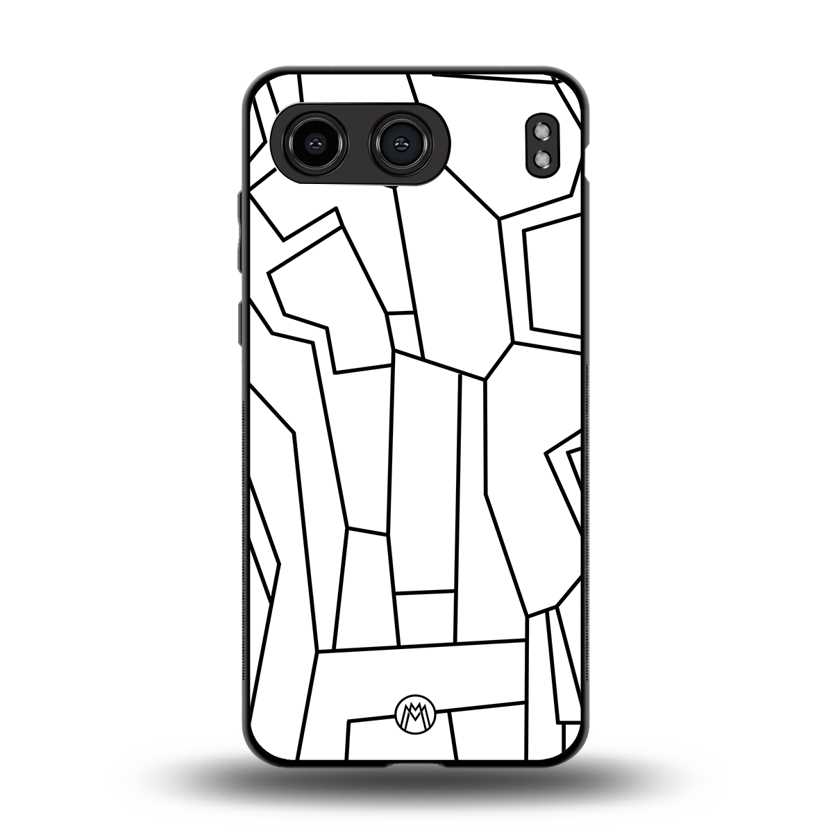 mosaic back phone cover | glass case for oneplus nord 4