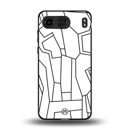mosaic back phone cover | glass case for oneplus nord 4