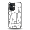 mosaic back phone cover | glass case for oneplus nord ce 3