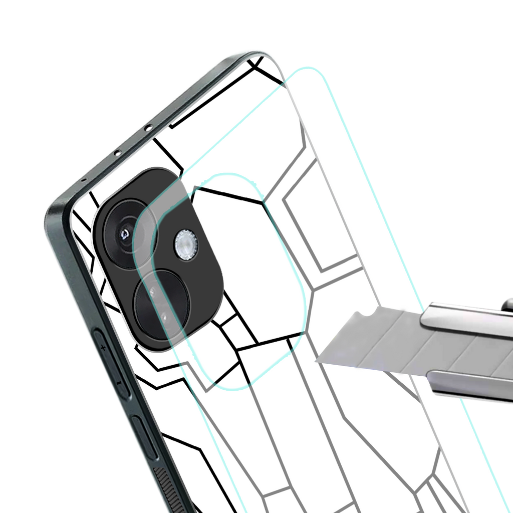 mosaic back phone cover | glass case for oneplus nord ce 3