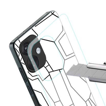 mosaic back phone cover | glass case for oneplus nord ce 3