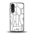 mosaic back phone cover | glass case for oneplus nord ce 4 lite