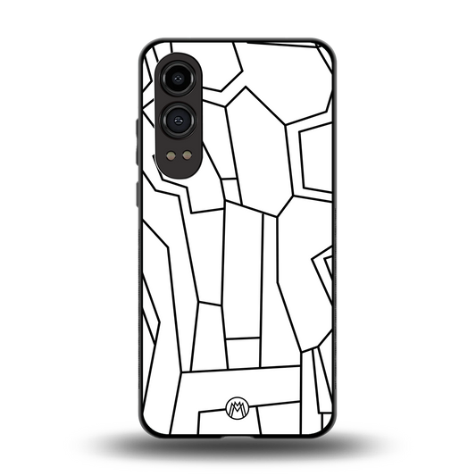 mosaic back phone cover | glass case for oneplus nord ce 4 lite