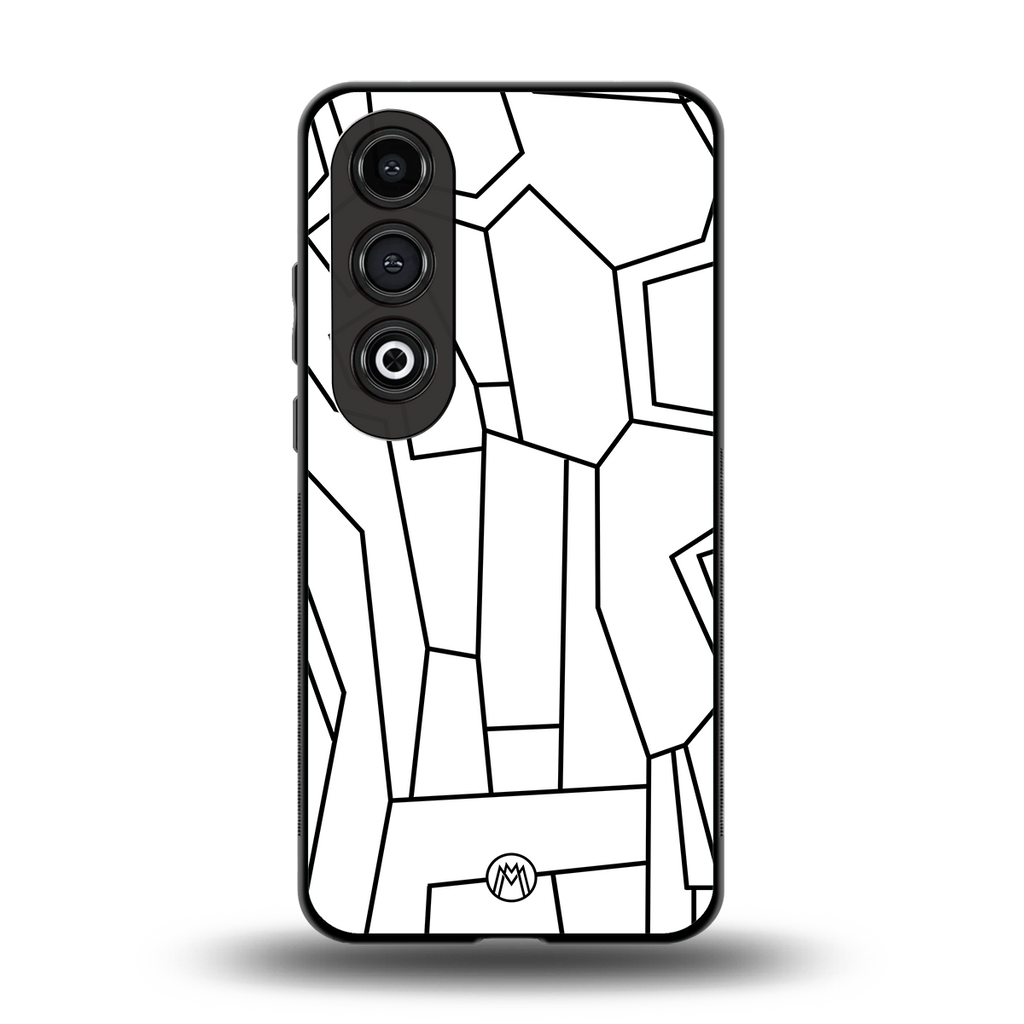 mosaic back phone cover | glass case for oneplus nord ce 4