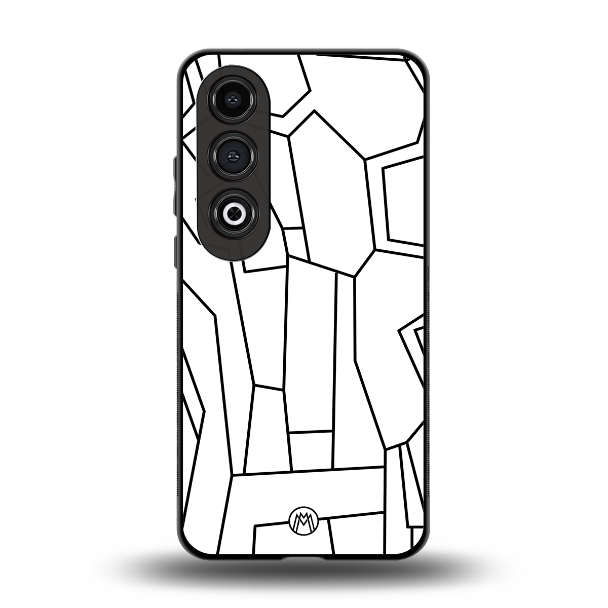 mosaic back phone cover | glass case for oneplus nord ce 4