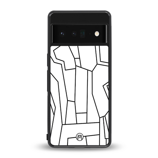 mosaic back phone cover | glass case for google pixel 6 pro