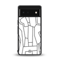 mosaic back phone cover | glass case for google pixel 6