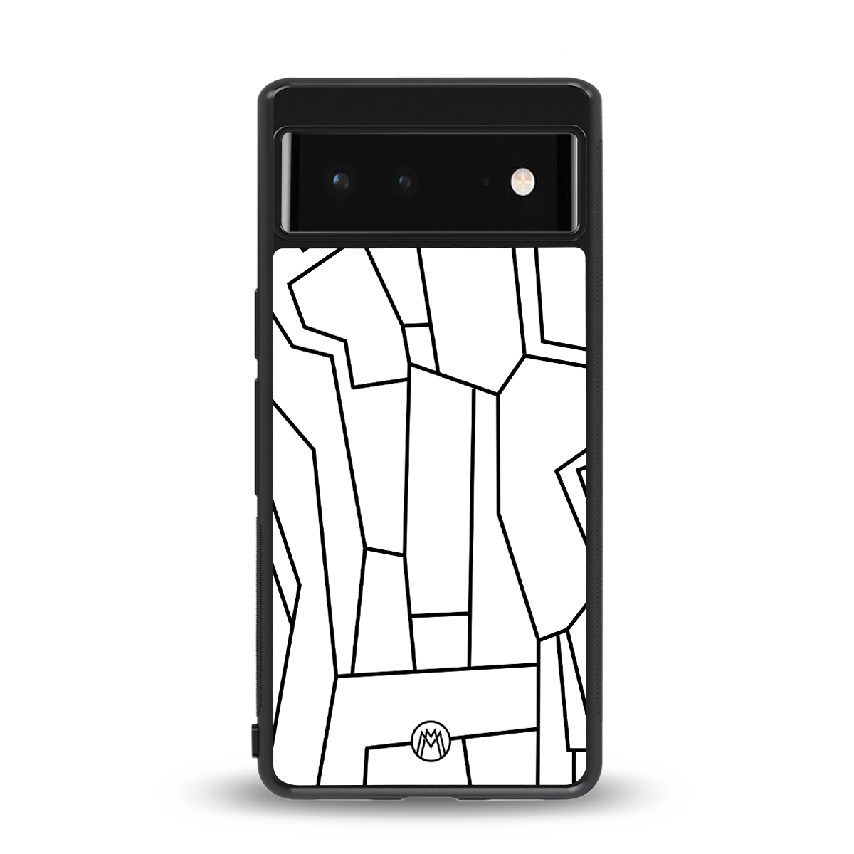 mosaic back phone cover | glass case for google pixel 6