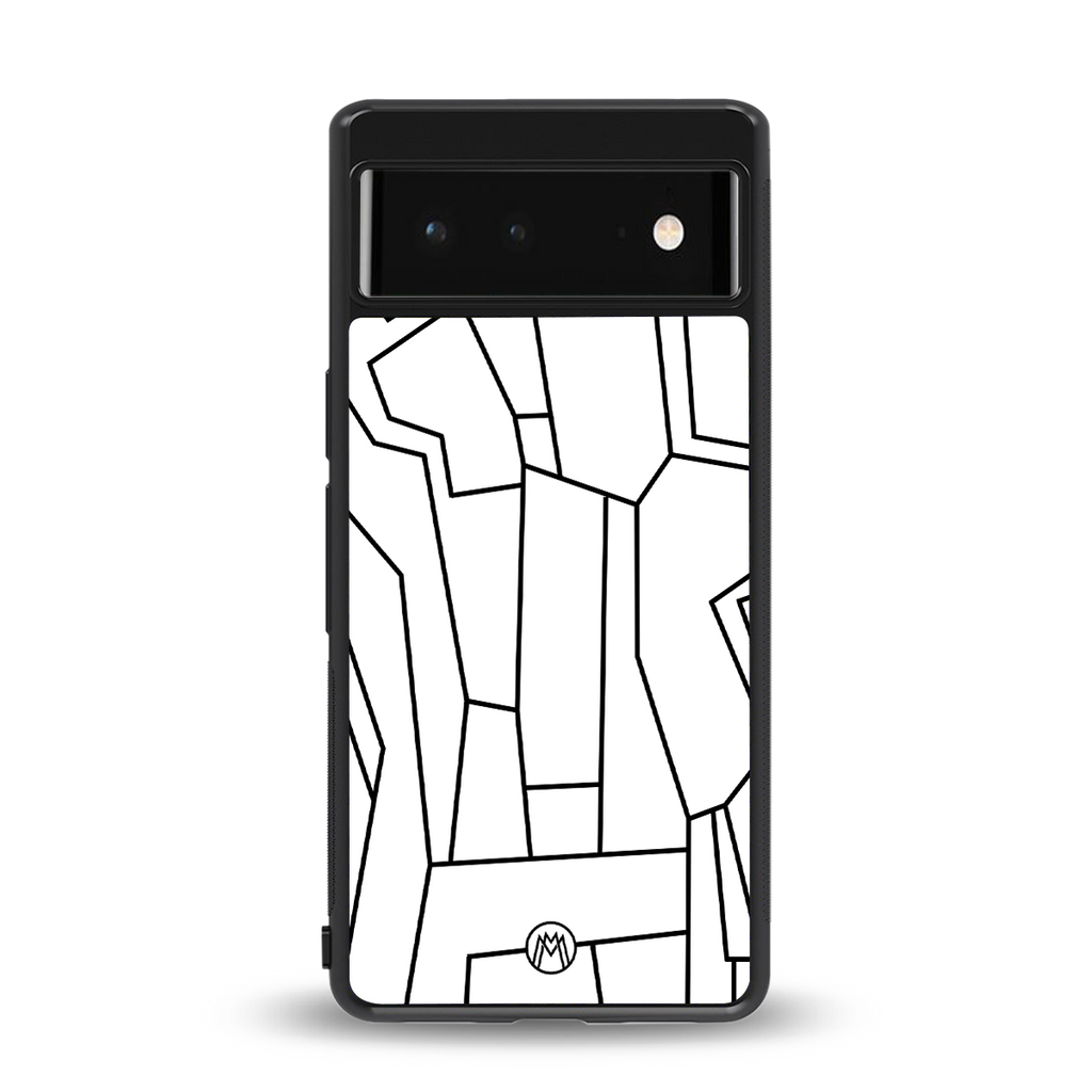mosaic back phone cover | glass case for Google Pixel 6A