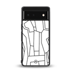 mosaic back phone cover | glass case for Google Pixel 6A