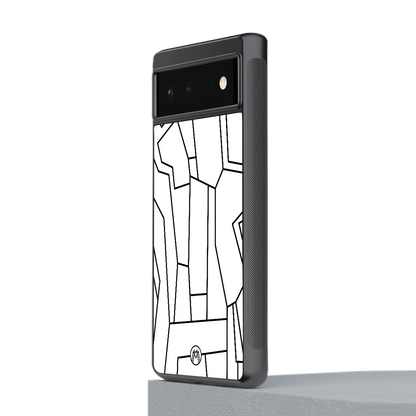 mosaic back phone cover | glass case for Google Pixel 6A