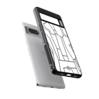 mosaic back phone cover | glass case for google pixel 7 pro