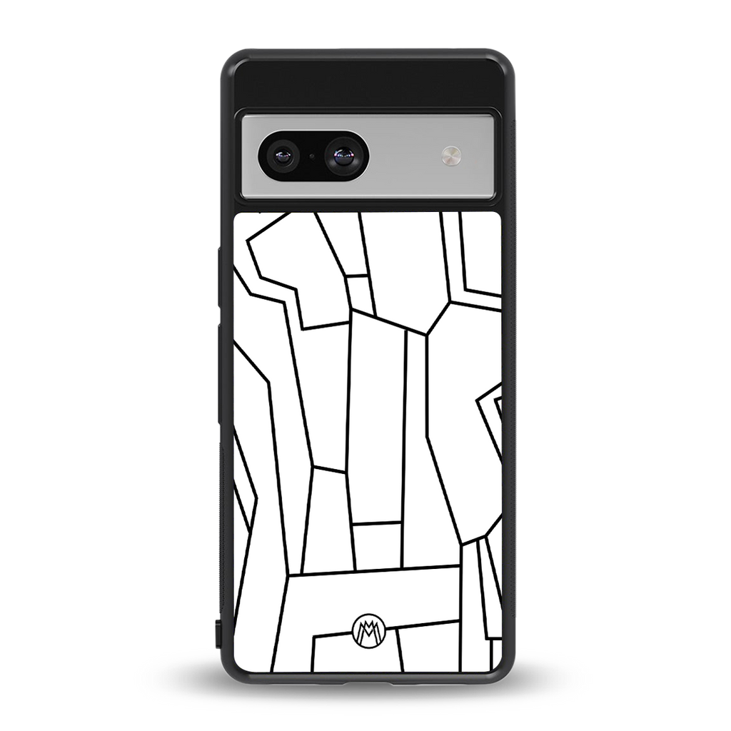 mosaic back phone cover | glass case for Google Pixel 7A
