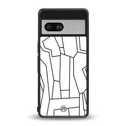 mosaic back phone cover | glass case for Google Pixel 7A