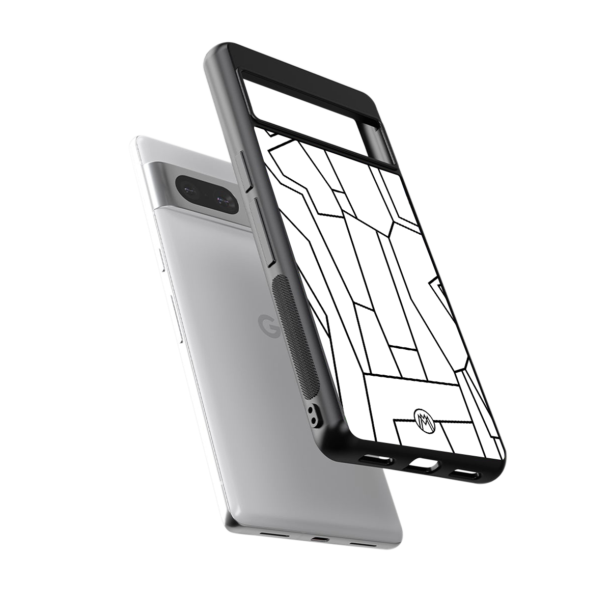 mosaic back phone cover | glass case for Google Pixel 7A