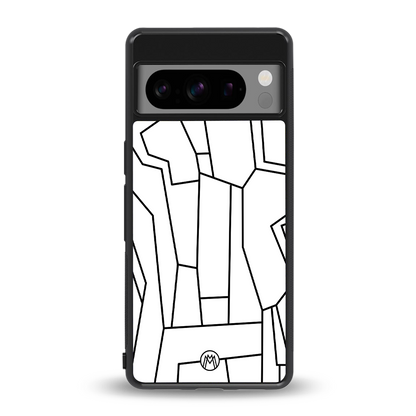 mosaic back phone cover | glass case for google pixel 8 pro