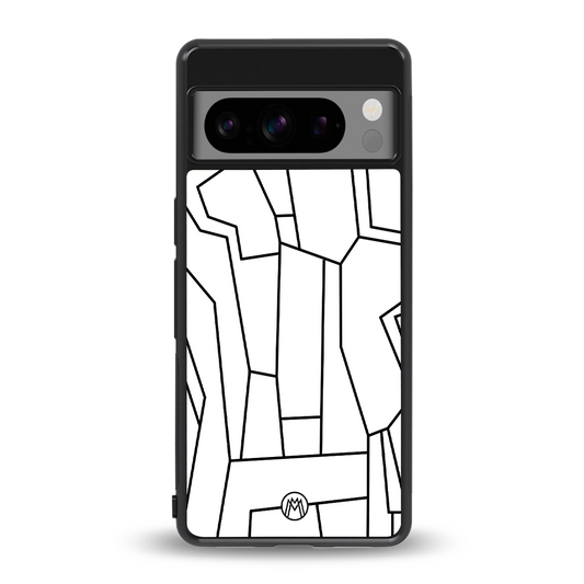 mosaic back phone cover | glass case for google pixel 8 pro