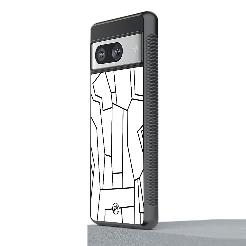 mosaic back phone cover | glass case for Google Pixel 8