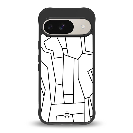 mosaic back phone cover | glass case for google pixel 9