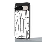 mosaic back phone cover | glass case for google pixel 9