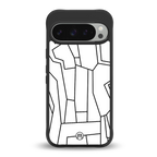 mosaic back phone cover | glass case for google pixel 9 pro