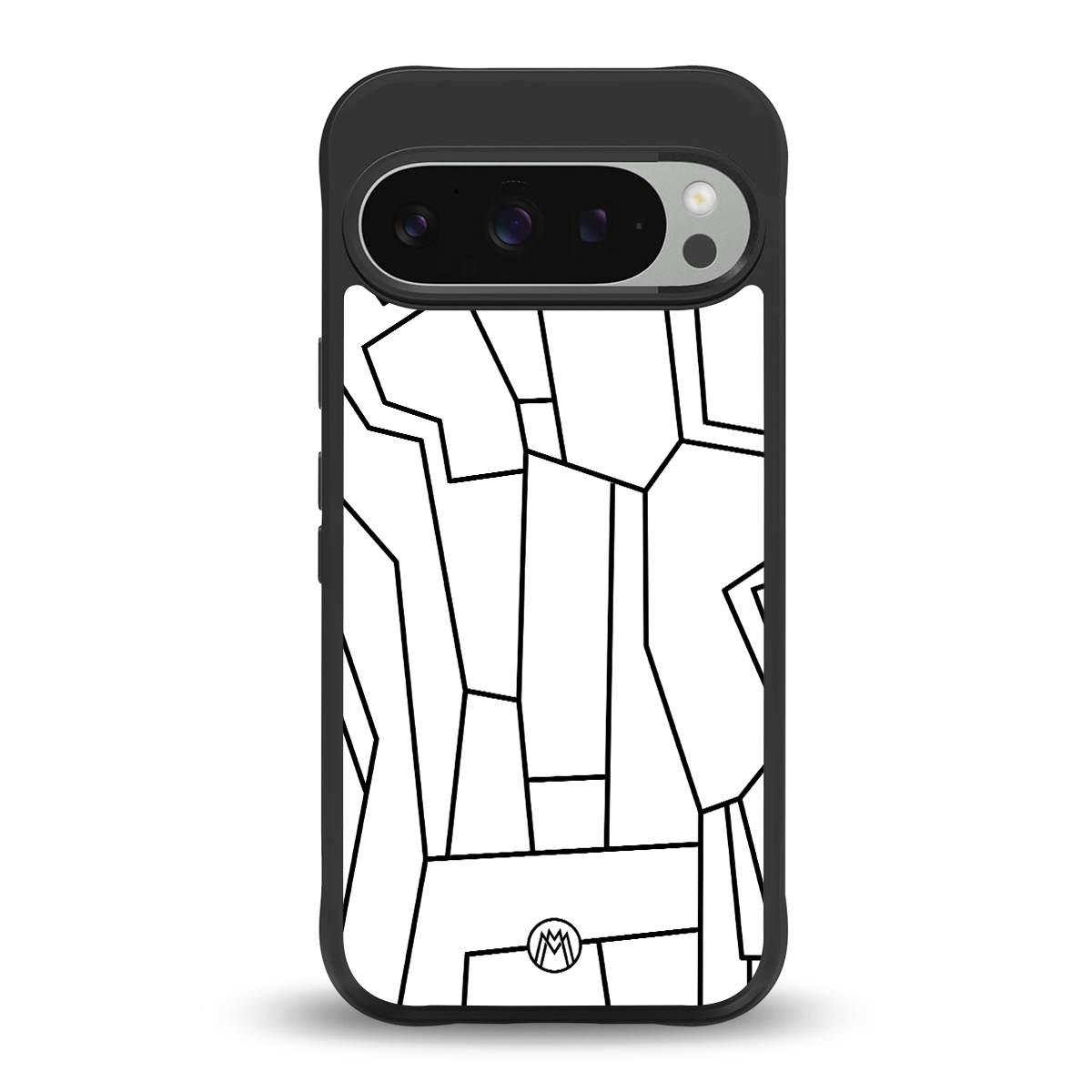 mosaic back phone cover | glass case for google pixel 9 pro