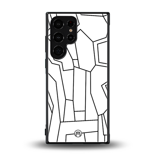 mosaic back phone cover | glass case for samsung galaxy s23 ultra