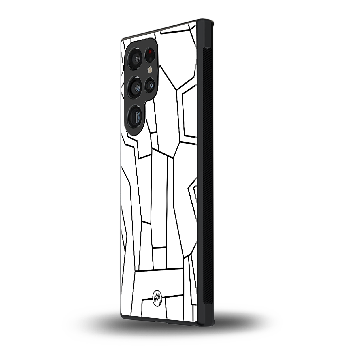 mosaic back phone cover | glass case for samsung galaxy s23 ultra