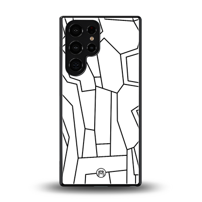 mosaic back phone cover | glass case for samsung galaxy s25 ultra