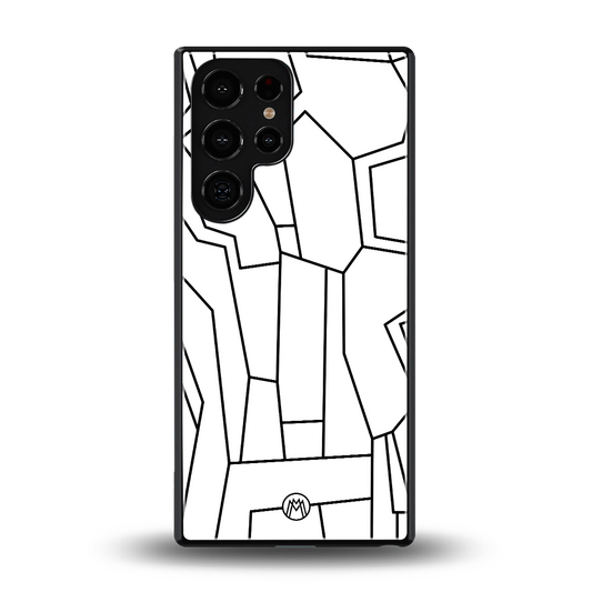 mosaic back phone cover | glass case for samsung galaxy s25 ultra