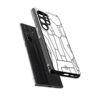 mosaic back phone cover | glass case for samsung galaxy s25 ultra