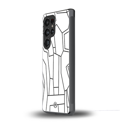mosaic back phone cover | glass case for samsung galaxy s25 ultra