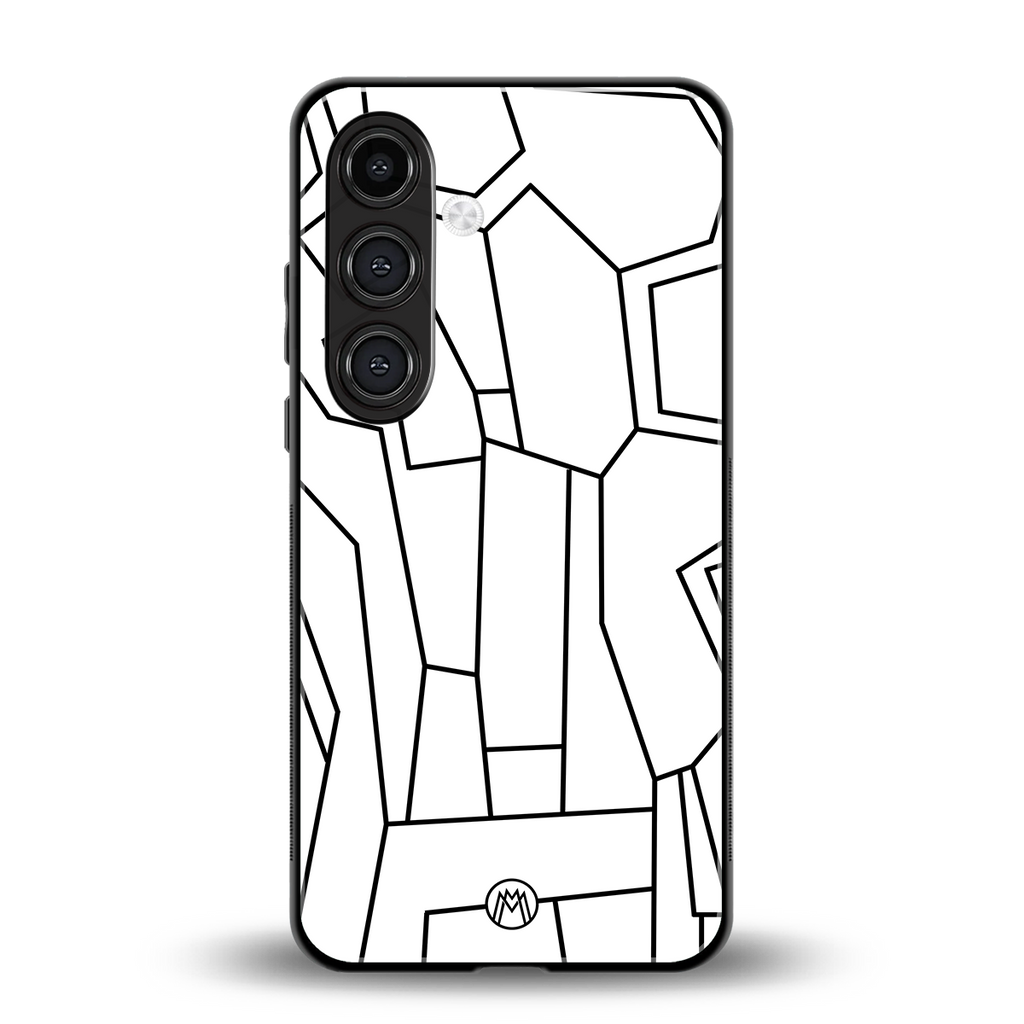 mosaic back phone cover | glass case for samsung galaxy s25 plus