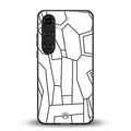 mosaic back phone cover | glass case for samsung galaxy s24 fe