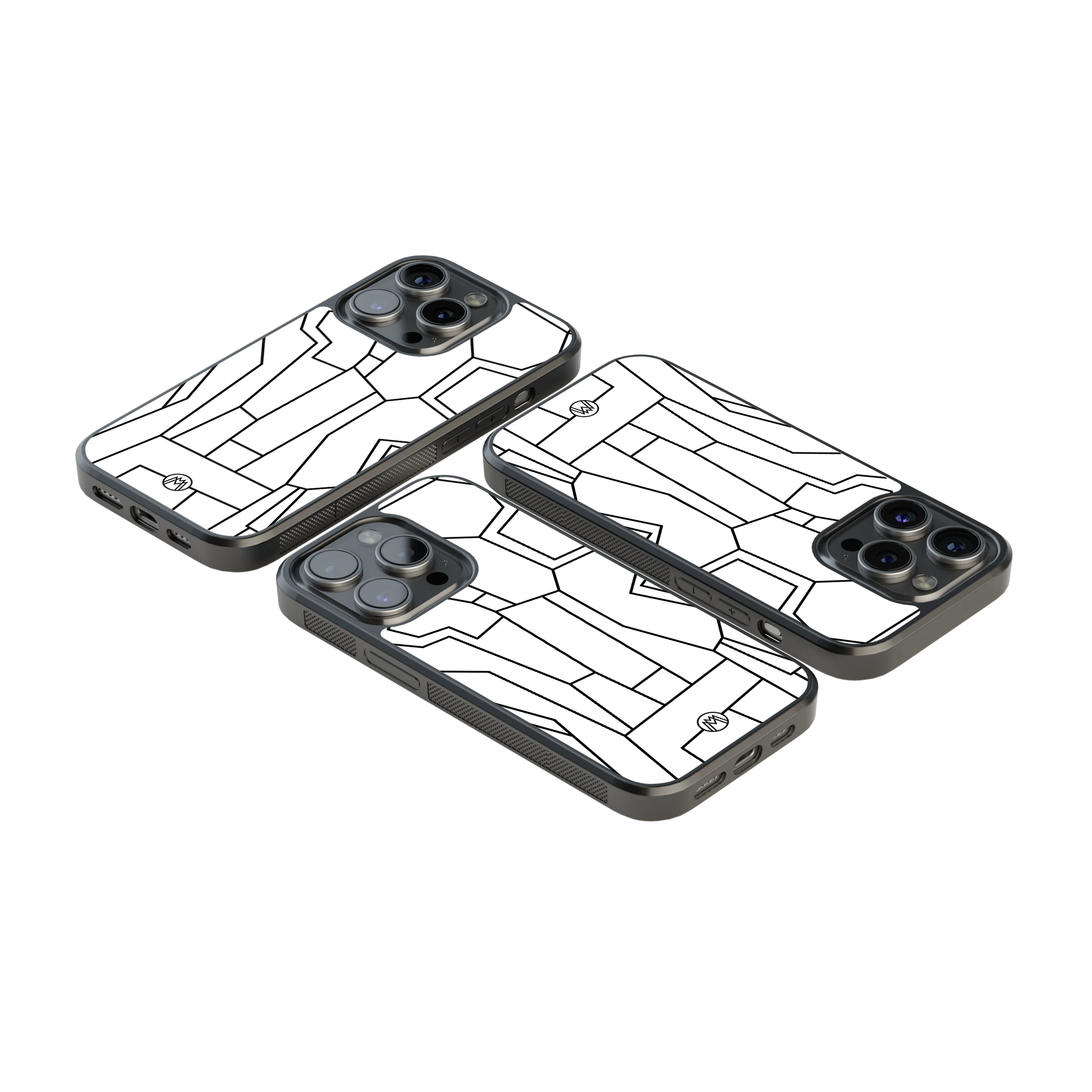 Luxury Glass Back Mobile Cover for iPhone, Samsung Galaxy, OnePlus, Pixel, Redmi & More