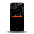 mothafucka back phone cover | glass case for iphone 13 mini