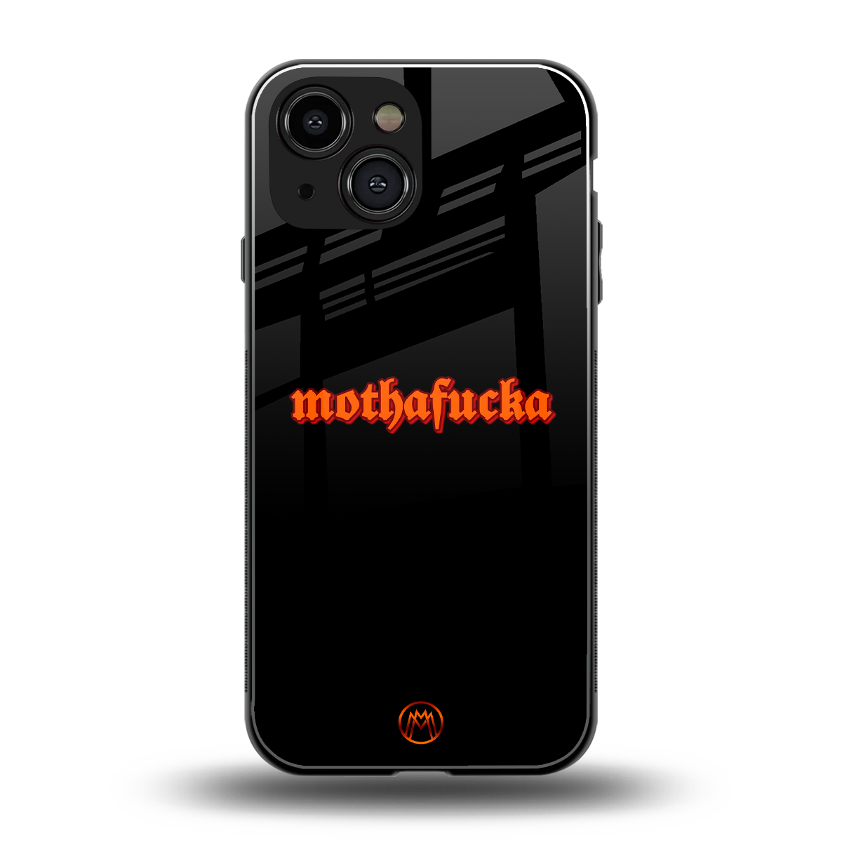 mothafucka back phone cover | glass case for iphone 13 mini