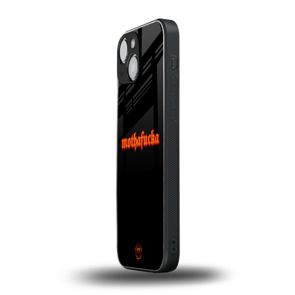 mothafucka back phone cover | glass case for iphone 13 mini