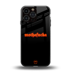 mothafucka back phone cover | glass case for iphone 13 pro max