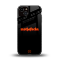 mothafucka back phone cover | glass case for iphone 13