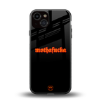 mothafucka back phone cover | glass case for iphone 13