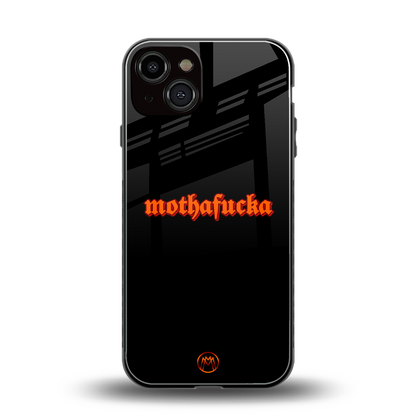 mothafucka back phone cover | glass case for iphone 13