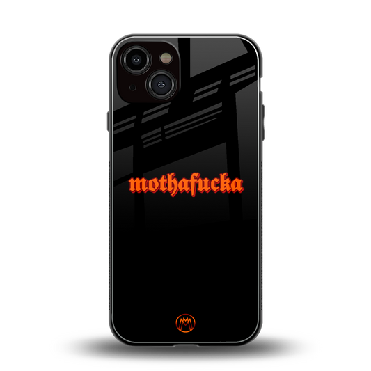mothafucka back phone cover | glass case for iphone 13