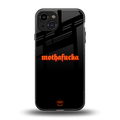mothafucka back phone cover | glass case for iphone 15