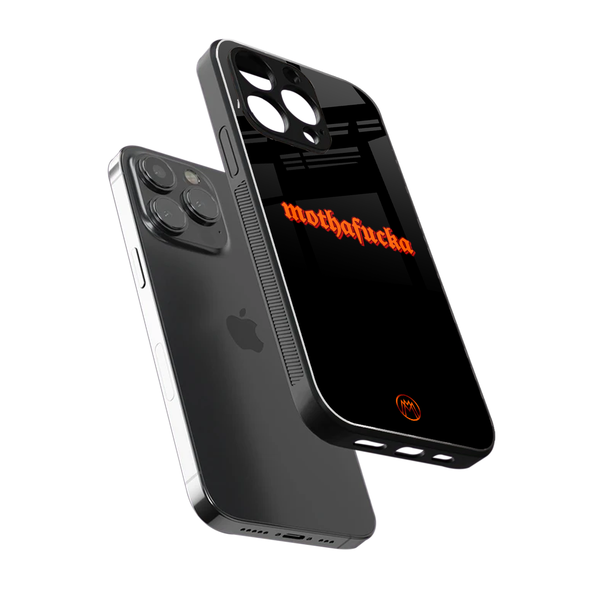 mothafucka back phone cover | glass case for iphone 15 pro