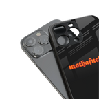 mothafucka back phone cover | glass case for iphone 15