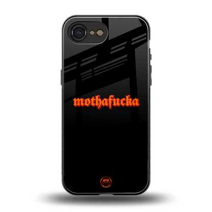 mothafucka back phone cover | glass case for iphone 16e