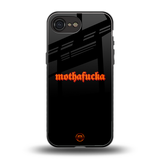 mothafucka back phone cover | glass case for iphone 16e