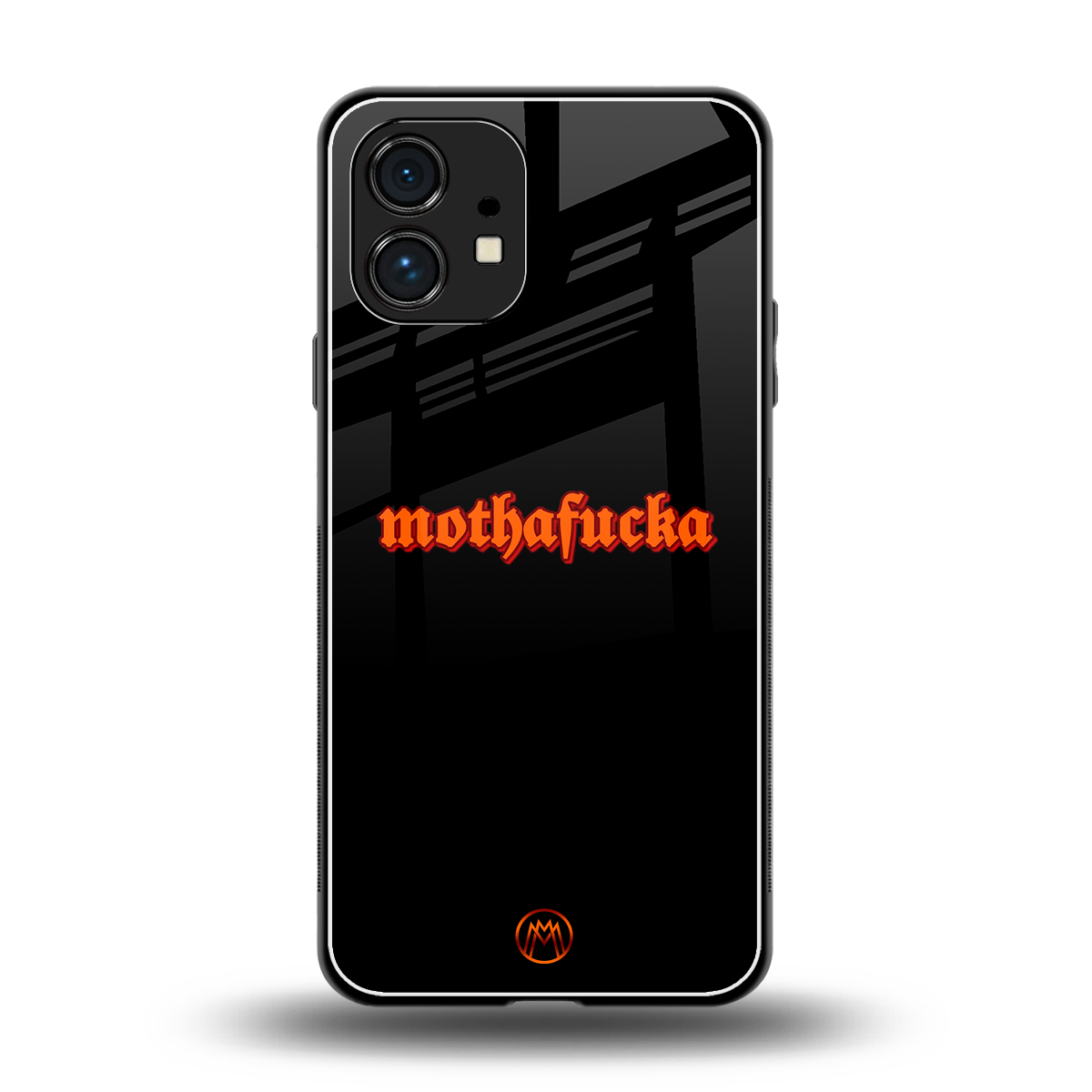 mothafucka back phone cover | glass case for nothing phone 1
